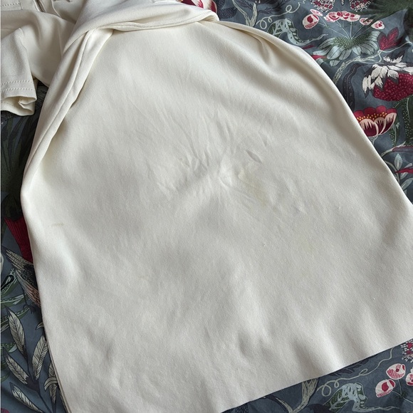 Ted Baker Cream Midi Dress with Button Detail - Picture 6 of 7